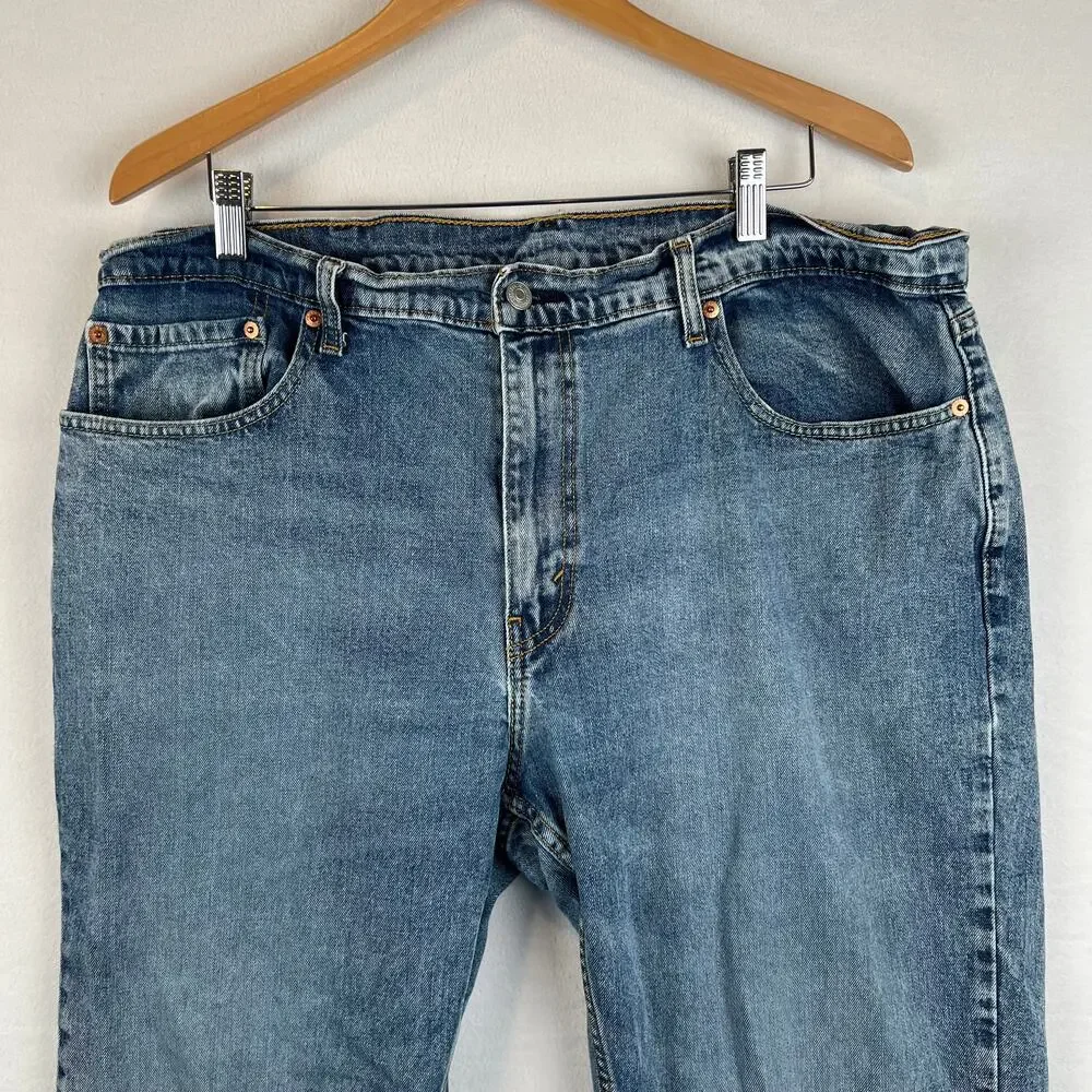 Levis 559 Jeans Mens‎ 40x32 Blue Relaxed Straight Mid Rise Medium Wash Denim Y2K